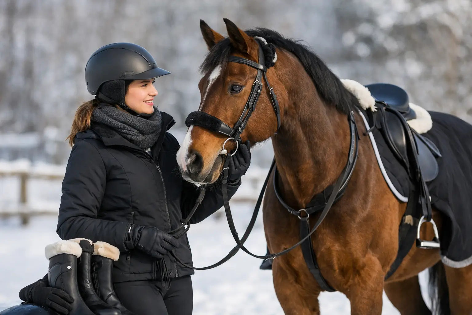 Outfit equitazione donna inverno: cosa serve